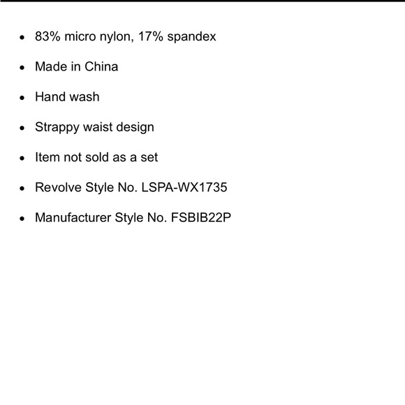 ๐ Revolve X Anthropologie X L*SPACE BALBOA ONE PIECE IN BLACK - Picture 5 of 15